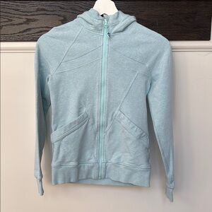 Lululemon’s ivivva Blue Zip-Up Hoodie